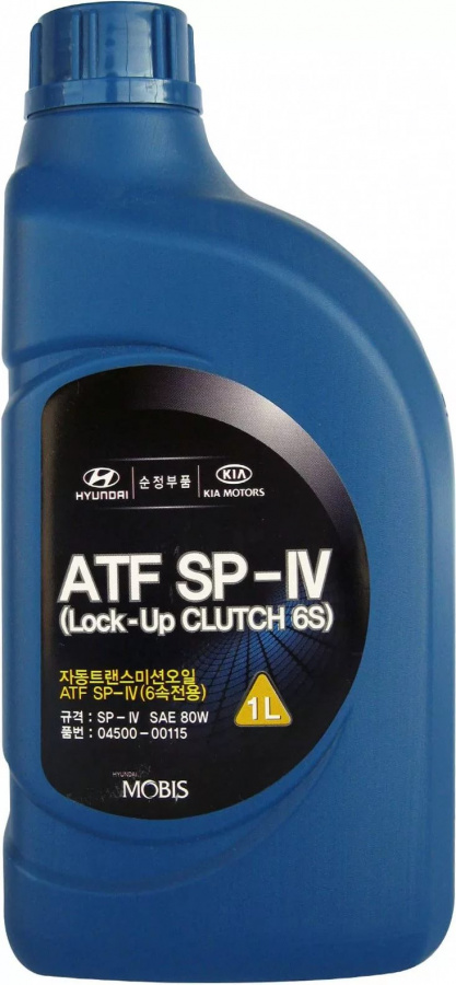 Масло трансмиссионное HYUNDAI ATF SP-IV синтетическое 1л.