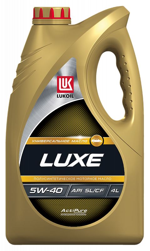 Масло моторное ЛУКОЙЛ Люкс 5W40 SL/CF полусинтетическое 4л.