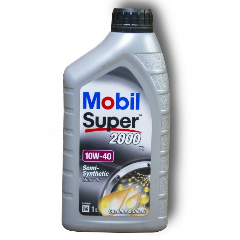 Масло моторное Mobil Super 2000 X1 10W40 полусинтетическое 1л./TR