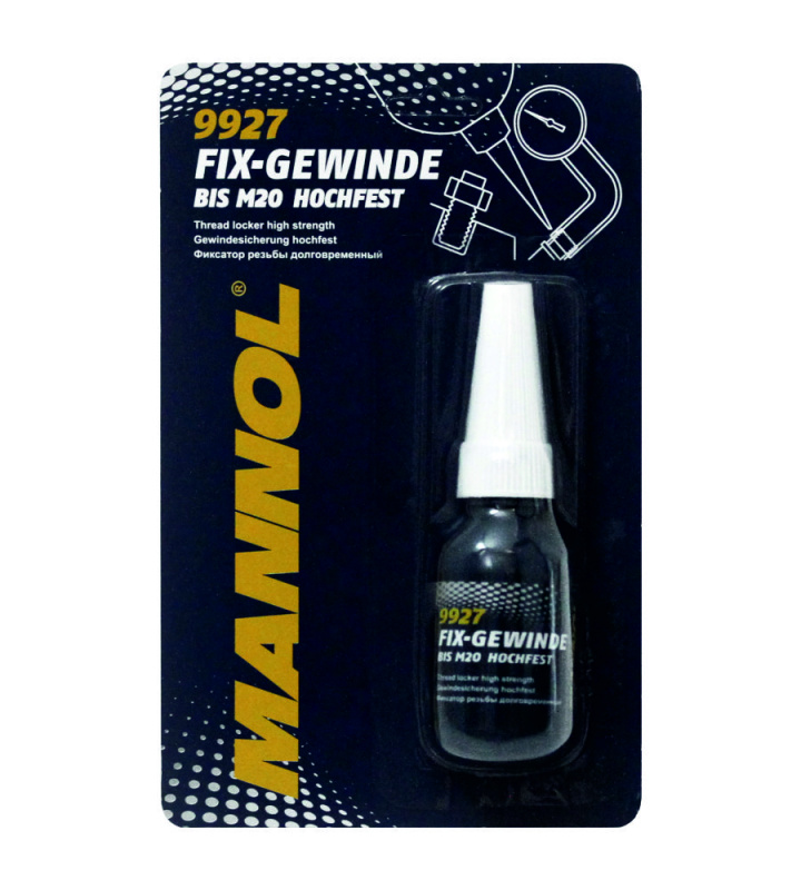 MANNOL Фиксатор резьбы долговременный 10мл