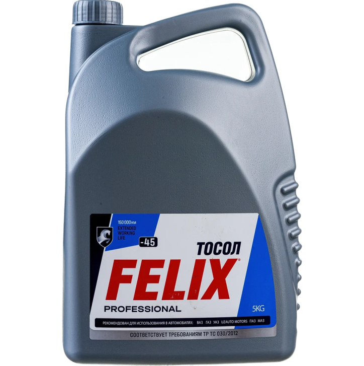 Охлаждающая жидкось Тосол (-45) Felix в п/э кан. 5кг.