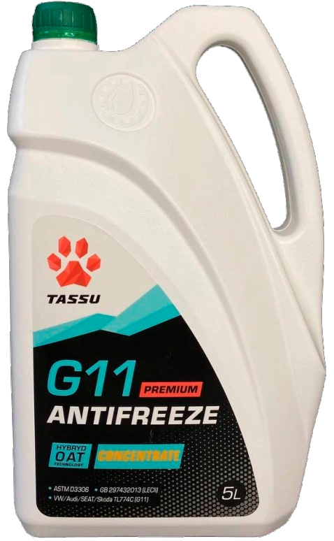 TASSU ANTIFREEZE Green G11 Concentrate 5л. 