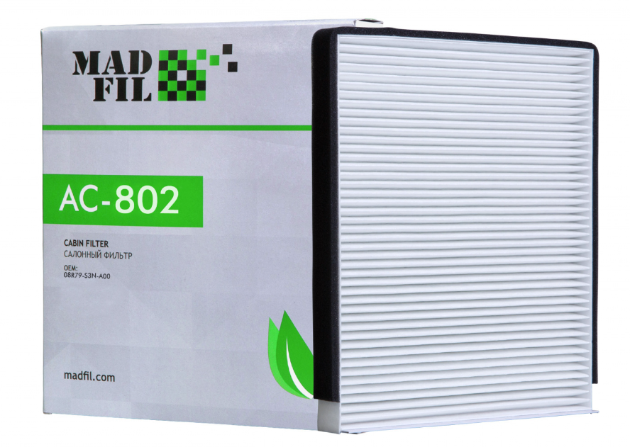 Фильтр салона MADFIL AC-802  