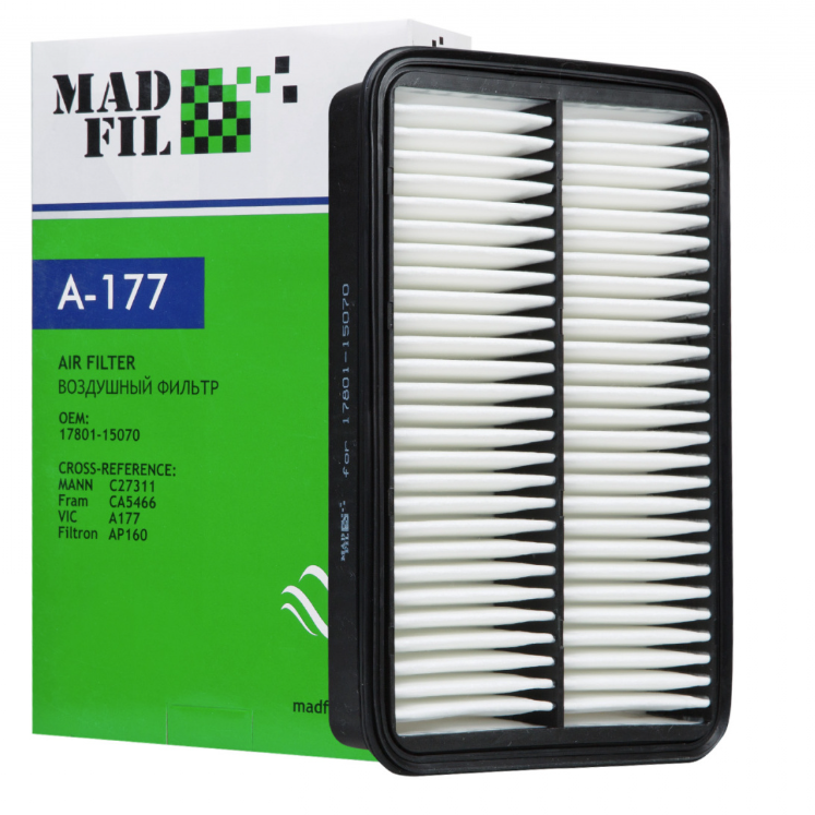 Фильтр воздушный MADFIL A-177  