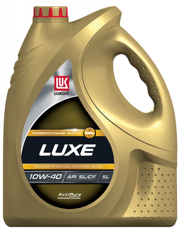 Масло моторное ЛУКОЙЛ Люкс 10W40 SL/CF полусинтетическое 5л.