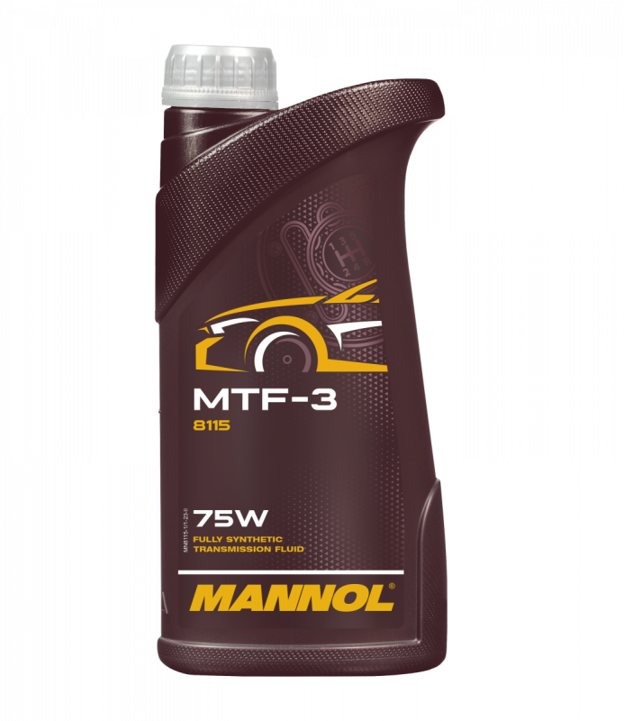Масло трансмиссионное MANNOL MTF-3 75W GL-4 синт. 1л  8115