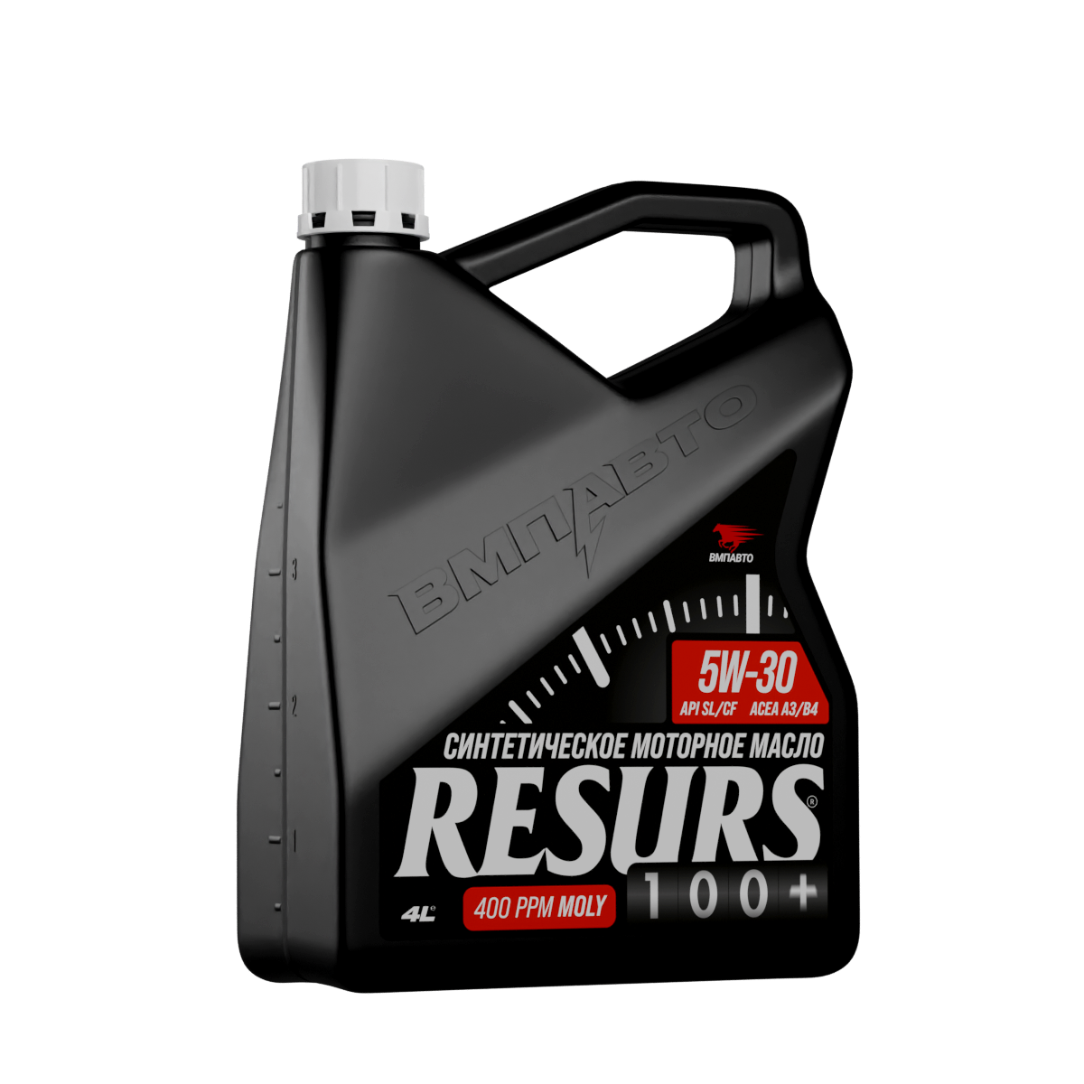 Масло моторное ВМПАВТО Resurs 5w30 (A3/B4; SL/CF), канистра 1л
