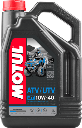 Масло моторное MOTUL 4Takt Квадро ATV-UTV Quad 10W40 SL  4л  минеральное