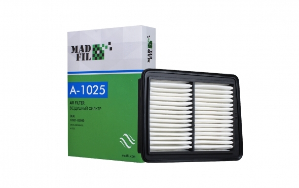 Фильтр воздушный MADFIL A-1025 (17801-BZ080)