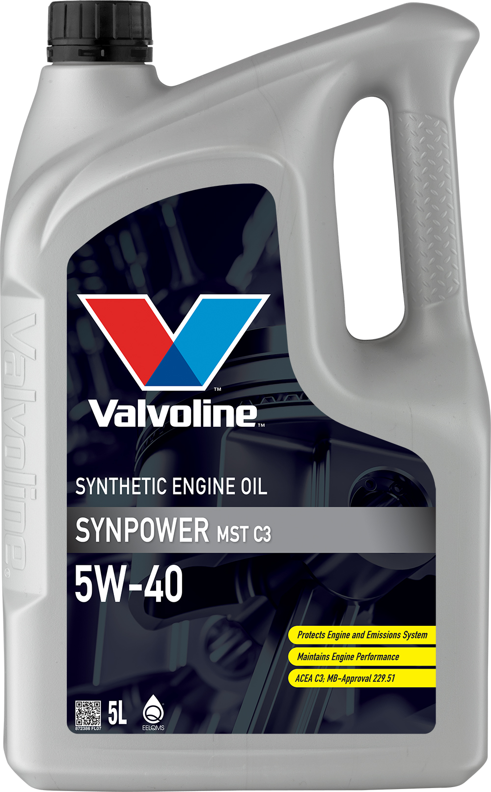 Масло моторное Valvoline 5w40 SYNPOWER MST C3 SW 5л