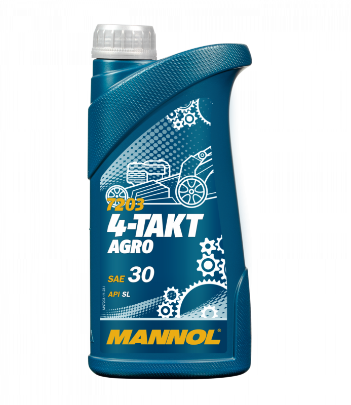 Масло моторное MANNOL 4-Takt AGRO SAE30 (1л) API SG/JASO MA/MA2