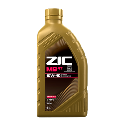 Масло моторное ZIC M9 4T 10W40 синтетическое 1л