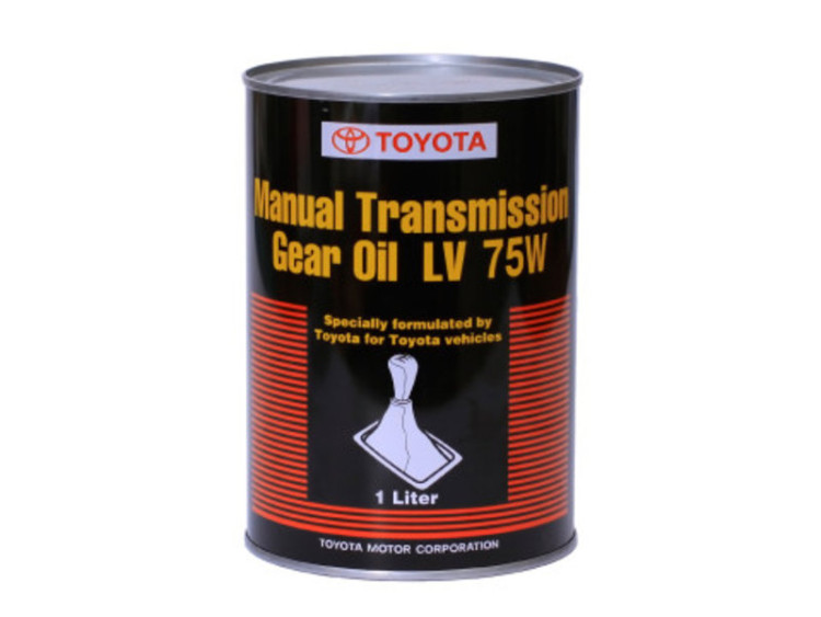 Масло трансмиссионное TOYOTA MANUAL TRANSMISSION GEAR OIL LV 75W 1л