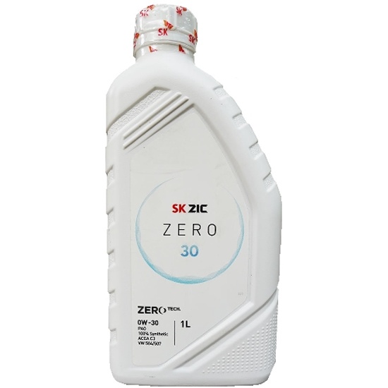 Масло моторное ZIC ZERO 30 0W30 синтетическое 1л.
