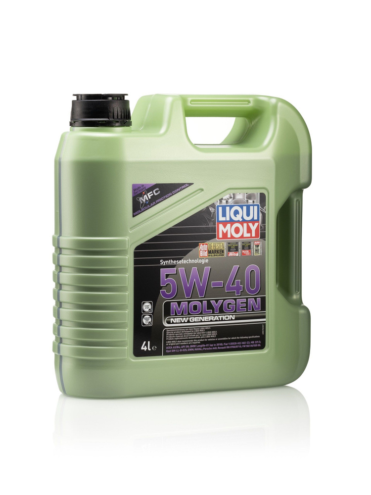 Масло моторное LIQUIMOLY Molygen NEW Generation 5W40 синтетическое 4л. 8578