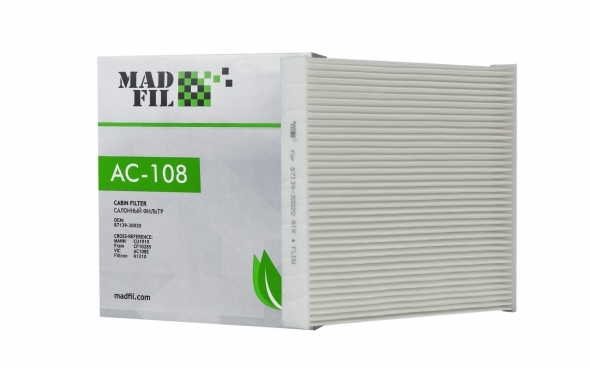 Фильтр салона MADFIL AC-108 