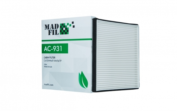 Фильтр салона MADFIL AC-931
