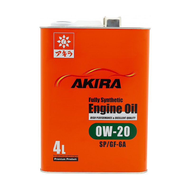 Моторное масло AKIRA ENGINE OIL FS 0W20 SP/GF-6A 4л