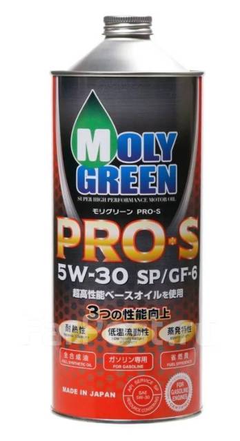 Масло моторное MOLYGREEN PRO S 5W-30 SP/GF-6A (1.0л.)