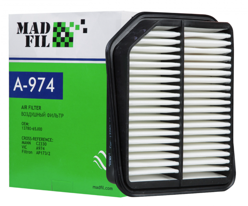 Фильтр воздушный MADFIL A-974  