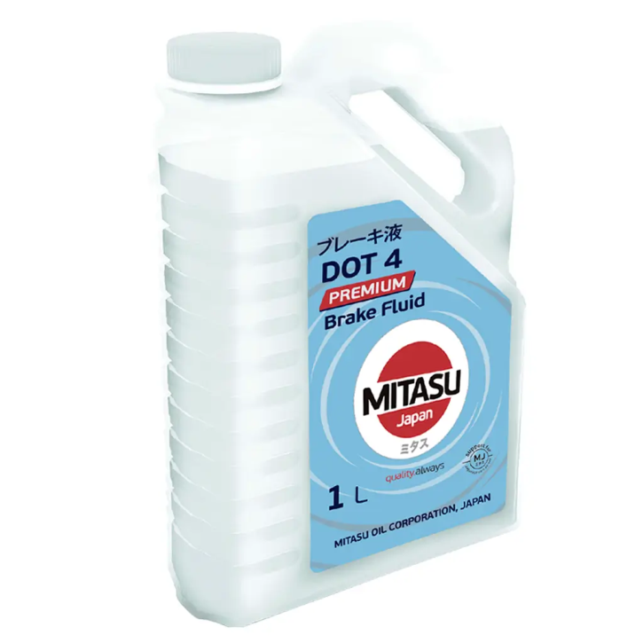 Жидкость тормозная MITASU PREMIUM BRAKE FLUID DOT4 1л (1/20) Япония