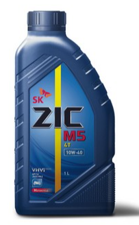 Масло моторное ZIC M5 4T 10W40 полусинтетическое 1л