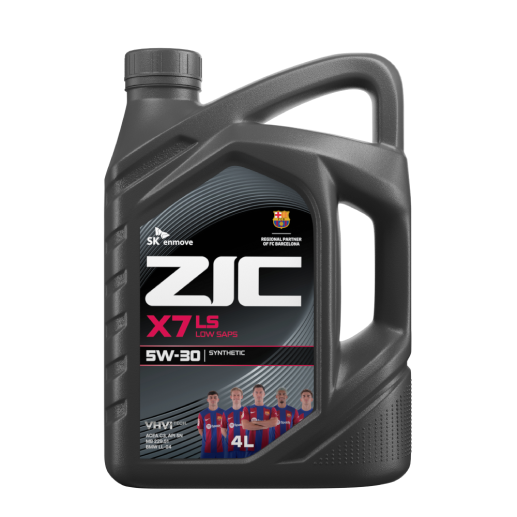 Масло моторное ZIC X7 LS 5W30 SN/C3 синт. 4л