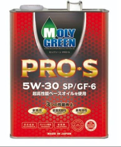 Масло моторное MOLYGREEN PRO S 5W-30 SP/GF-6A (4.0л.)