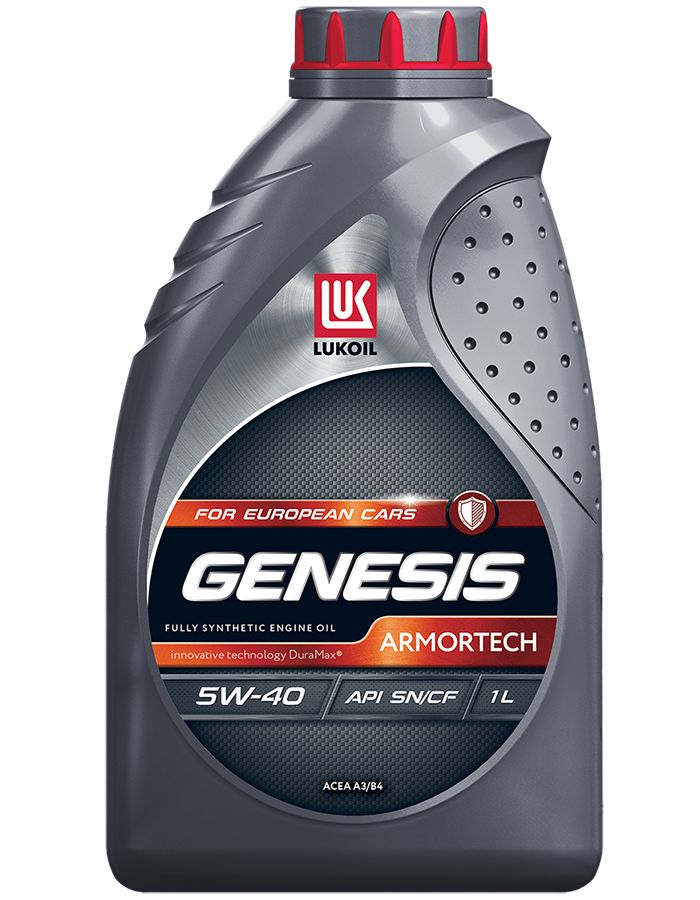 Масло моторное ЛУКОЙЛ GENESIS ARMORTECH 5W40 SQ синтетическое 1л.  