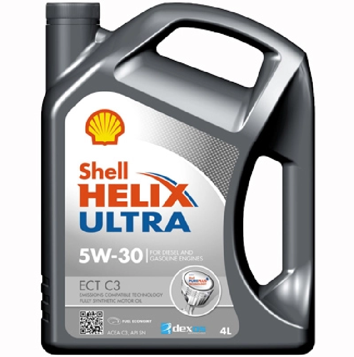 Масло моторное Shell Helix Ultra ECT C3 5W-30 Синтетическое 4л.