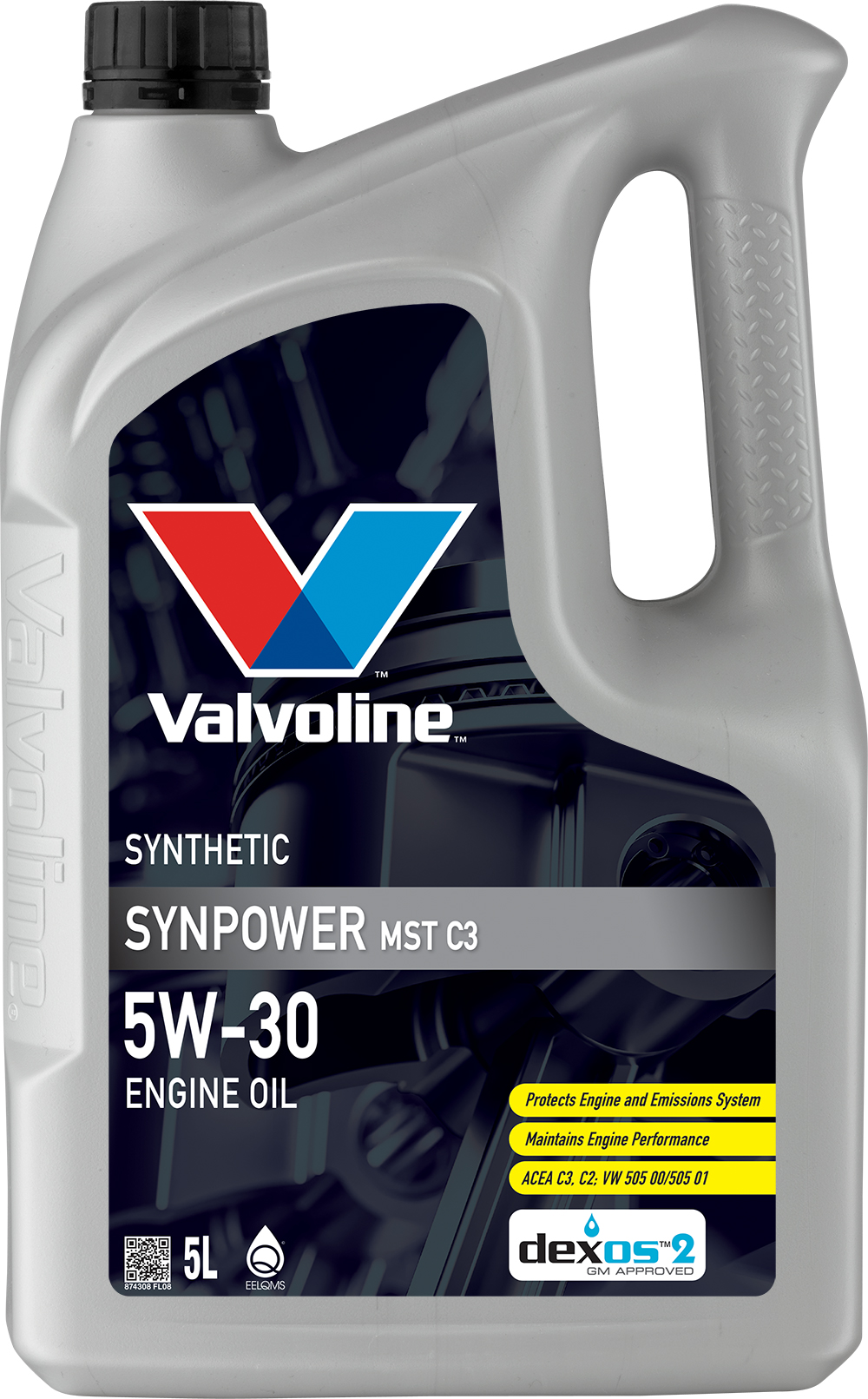 Масло моторное Valvoline 5w30 SYNPOWER MST C3 SW 4л