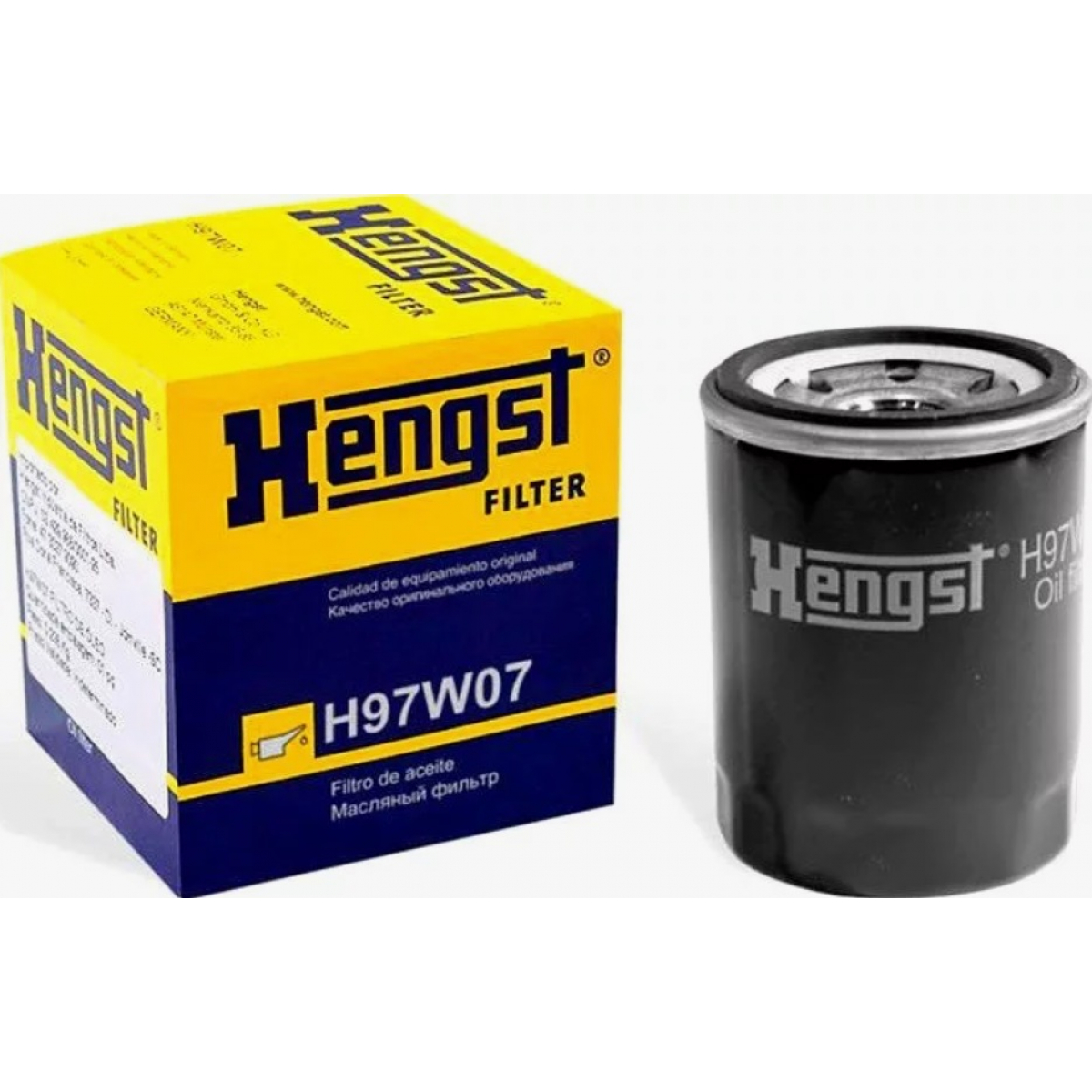 Фильтр масляный Hengst H97W07 (W 68/3, C-110, C-106)