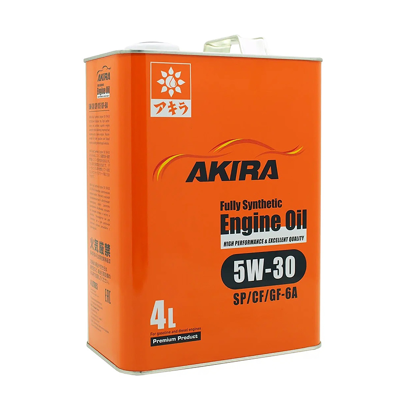 Моторное масло AKIRA ENGINE OIL FS 5W30 SP/GF-6A 4л