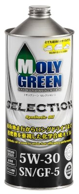 Масло моторное MOLYGREEN SELECTION 5W-30 SP/GF-6A/CF (1.0л.)