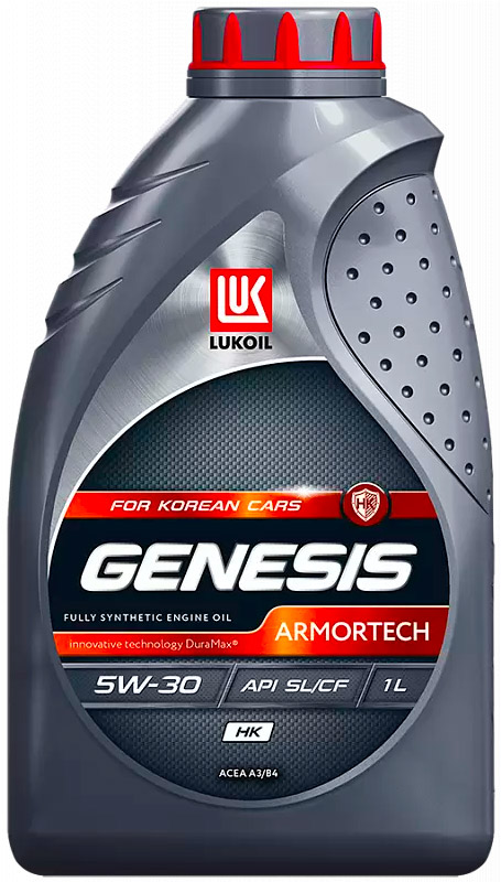 Масло моторное ЛУКОЙЛ GENESIS ARMORTECH HK 5W30 SL/CF A3/B4 синтетическое 1л.