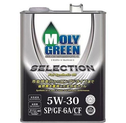 Масло моторное MOLYGREEN SELECTION 5W-30 SP/GF-6A/CF (4.0л.)