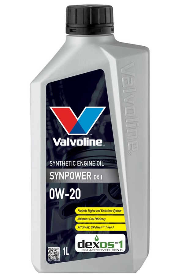 Масло моторное Valvoline 0w20 SYNPOWER DX1 1л SW