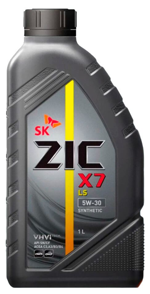 Масло моторное ZIC X7 LS 5W30 SN/C3 синт. 1л