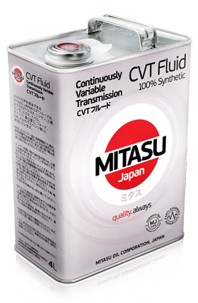 MJ322  MITASU  CVT FLUID  АКПП  (4L) синтетическая (1/6) Япония.