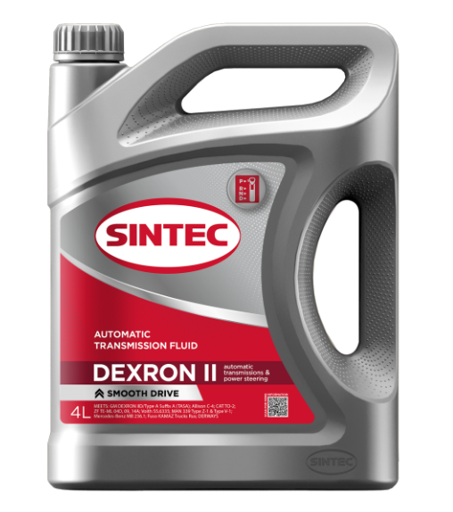 Масло трансмиссионное SINTEC ATF II Dexron 4л