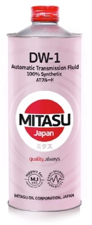 MJ337 Жидкость для АКПП MITASU ATF DW-1 (for HONDA) RED 1л  (1/20) Япония.