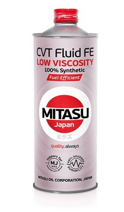 MJ311 Жидкость АКПП MITASU CVT FLUID FE  (1л) 100% синтетическая (Япония)