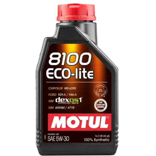 Масло моторное Motul авто 8100 Eco-lite 5W30 синтетическое 1л.(104987,107250)