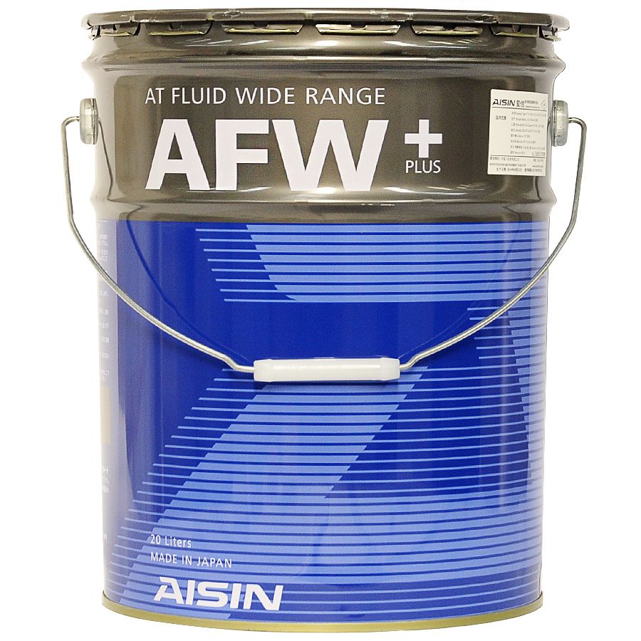 Масло трансмиссионное Aisin ATF Wide Range AFW+ полусинтетическое 20л.