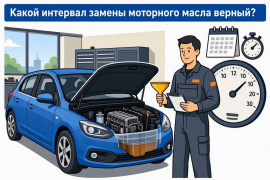 Какой интервал замены моторного масла верный?