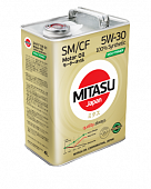 MJ-M11 MITASU MOLY-TRIMER SM 5W30 ILSAC GF-4 (4L) синтет. мотор.масло для бенз.дв.(1/6) Япония.